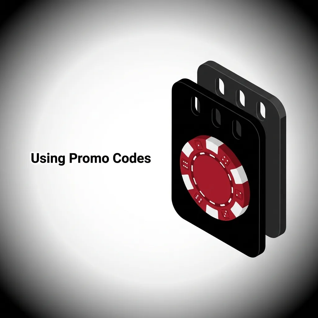 Person entering promo code on deposit screen to receive bonus funds in online account dashboard
