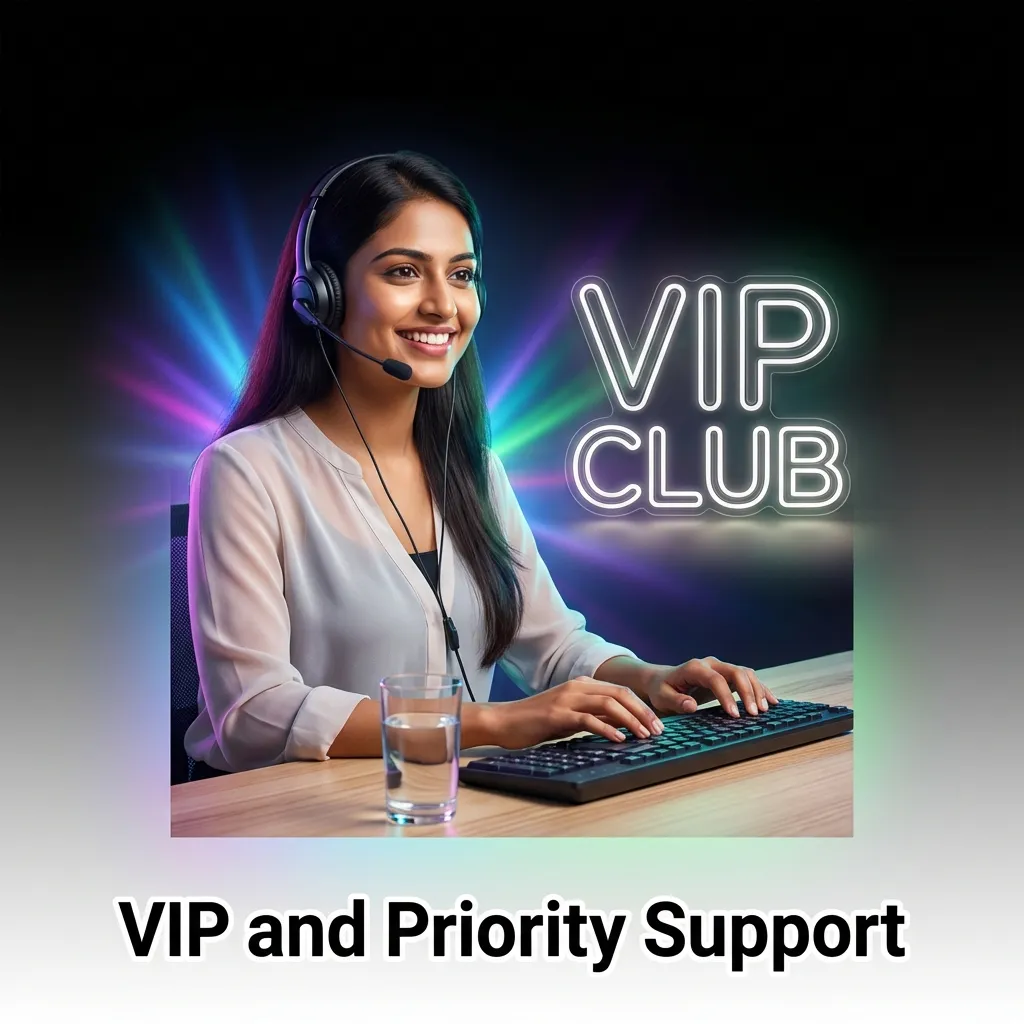 VIP support for high-tier players with dedicated channels, faster response times, and personal account managers for priority assistance.