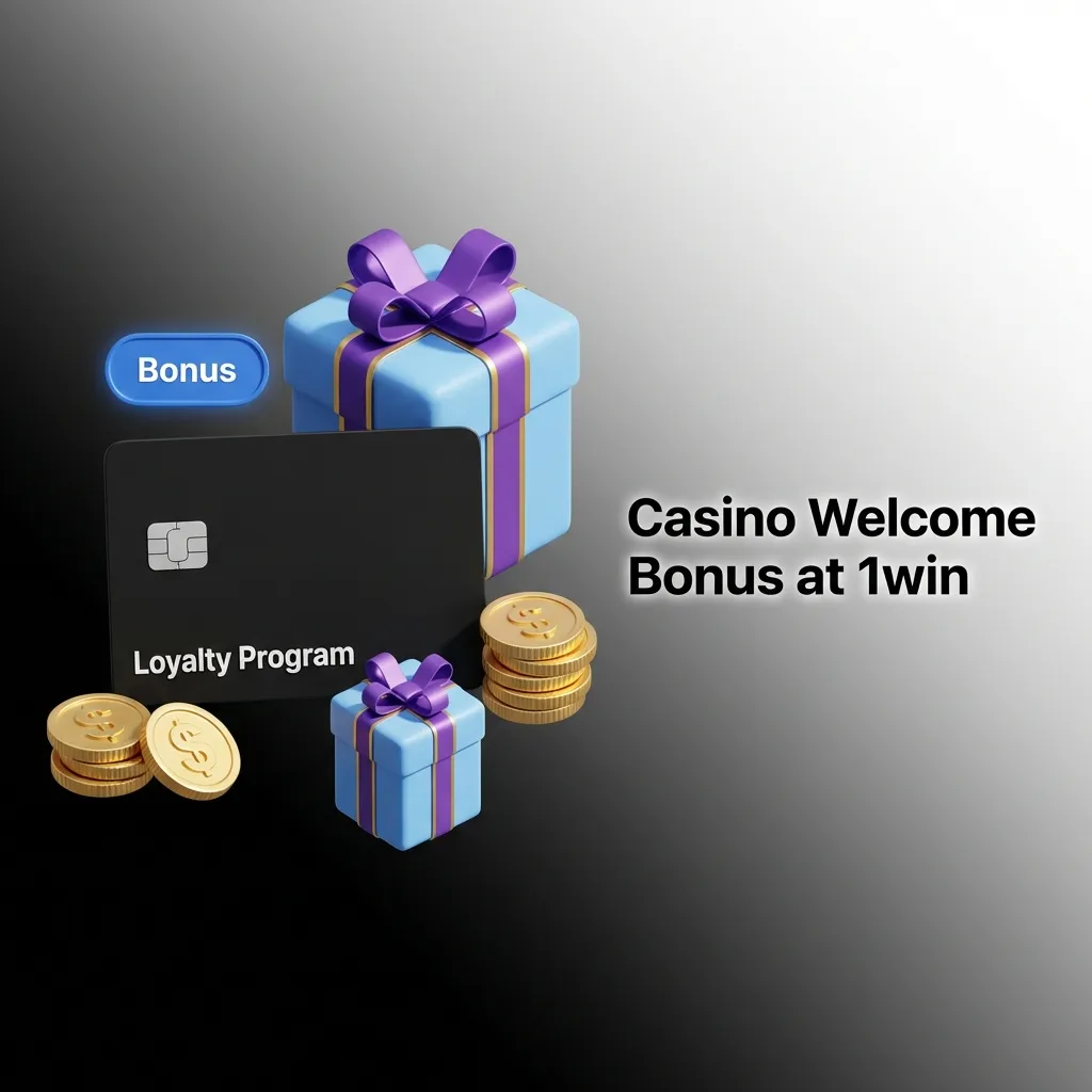 1win Casino welcome bonus promotion for Indian players showing multi-stage deposit rewards and betting benefits