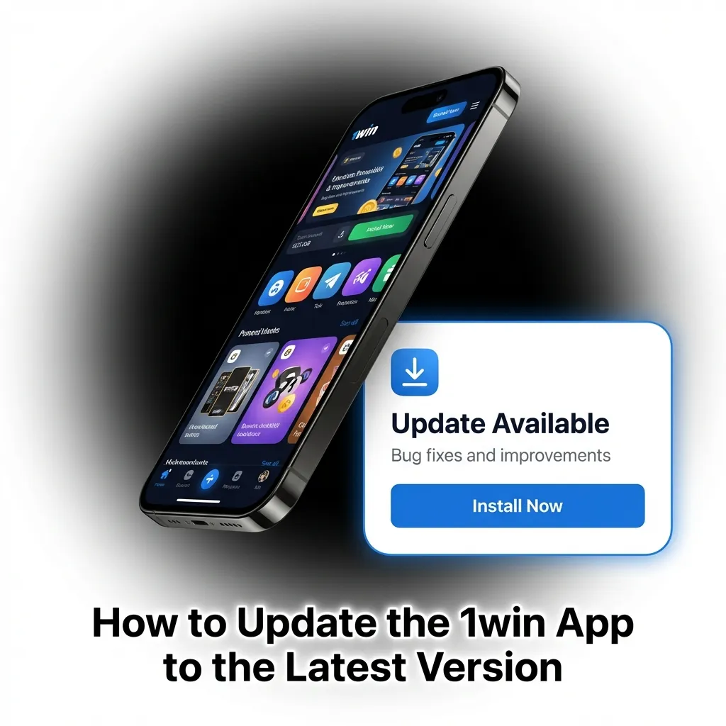 1win app automatically updates in background; no manual download needed for latest features and security patches