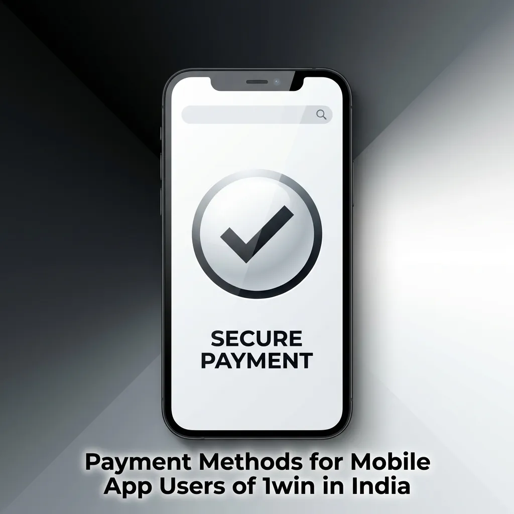 1win India mobile app payment methods including UPI, PayTm, PhonePe, bank transfers, and cryptocurrency options
