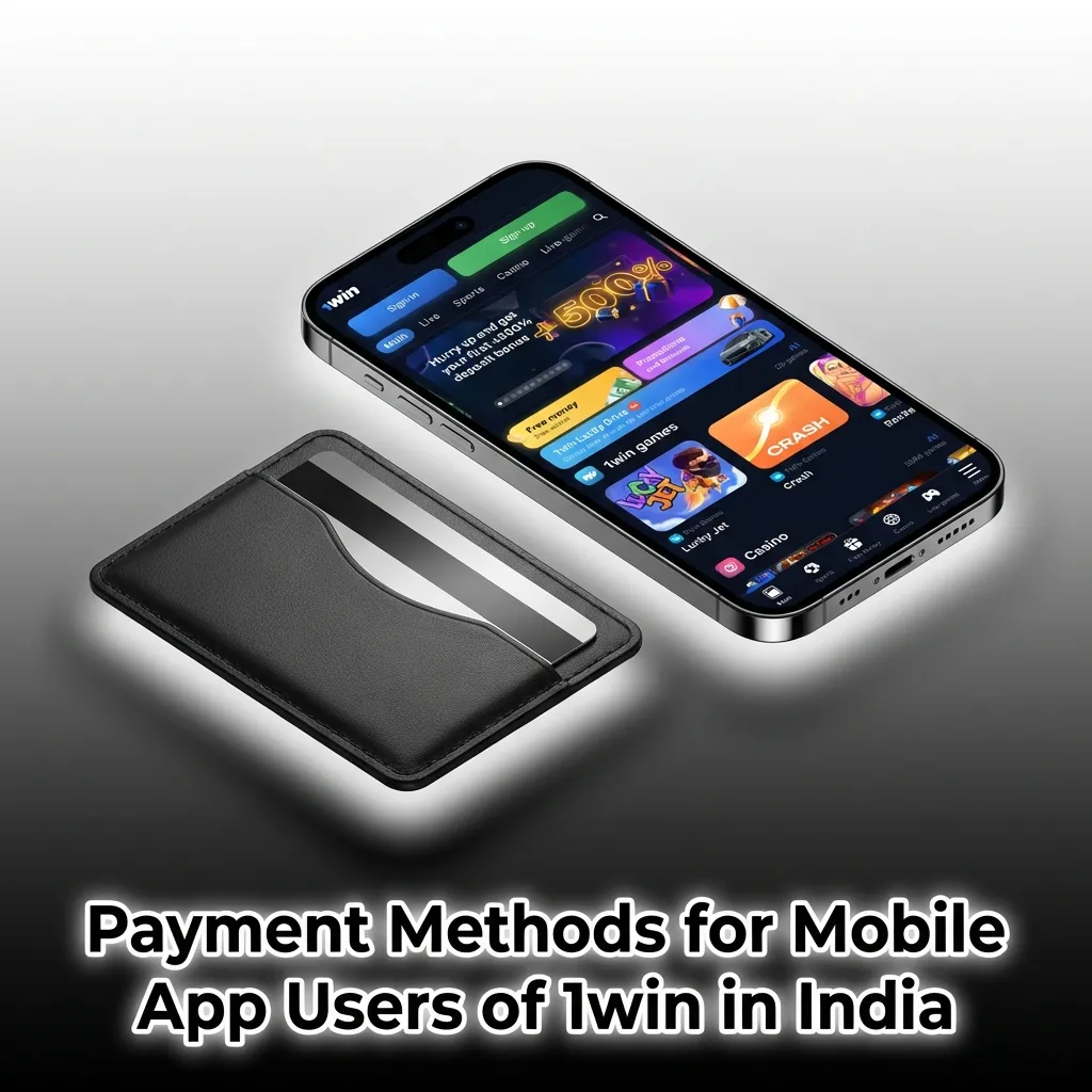 1win app payment methods in India including UPI, NetBanking, wallets, cards, and crypto with minimum deposit ₹300